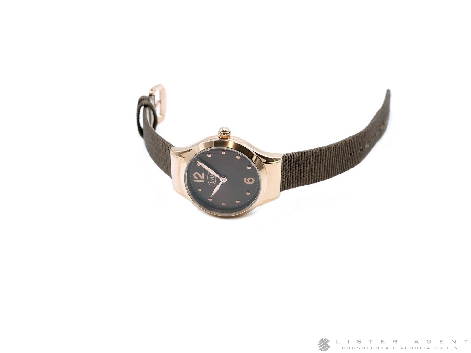 DODO by Pomellato Chocolate lady watch in rose gold plated