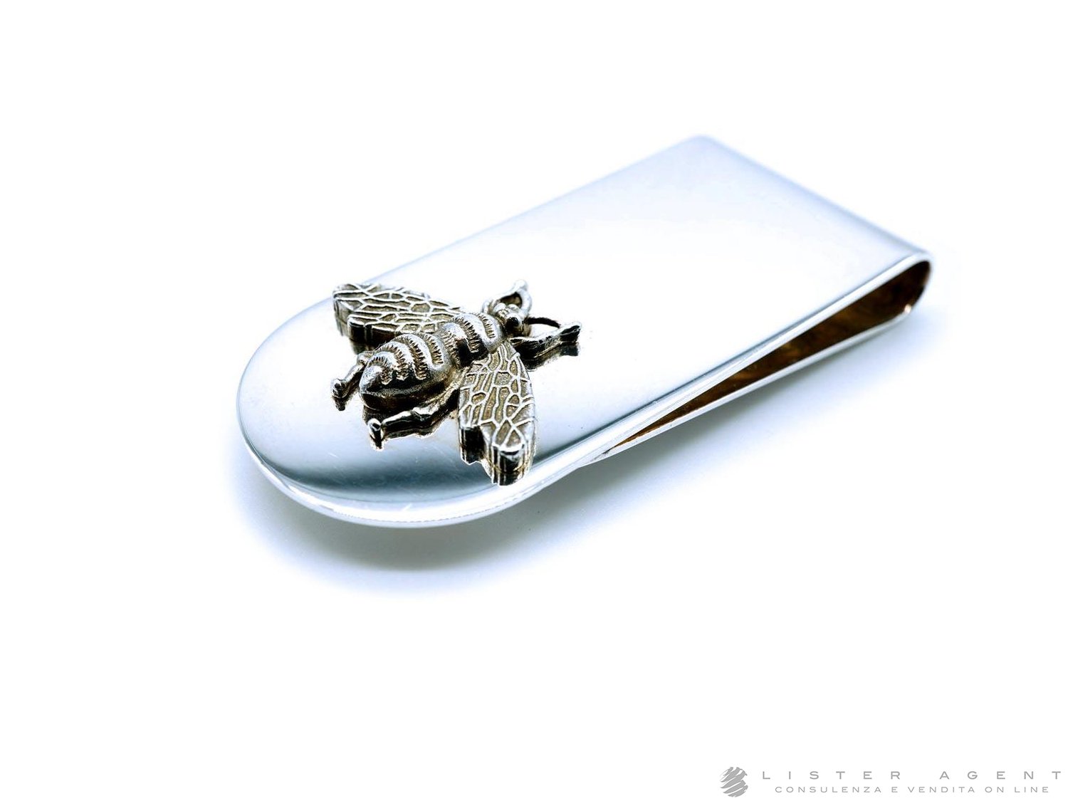 GUCCI money clips Bee in 925 silver Ref. YBF45690700100U