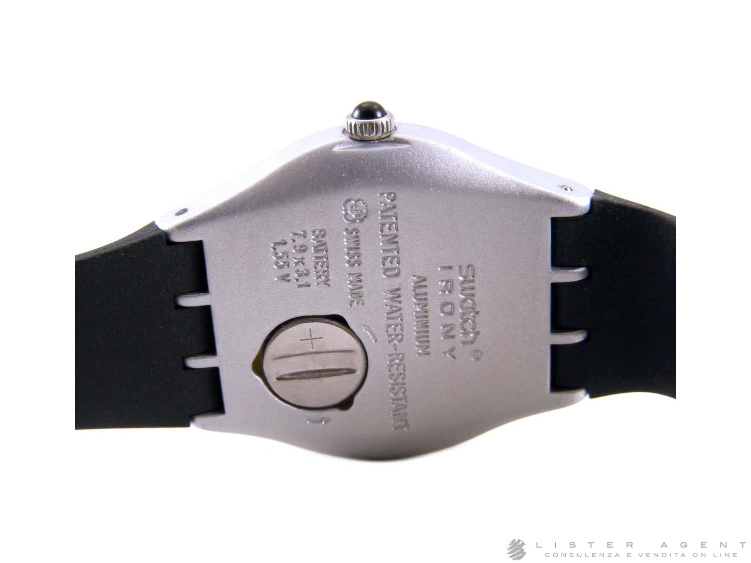 Swatch irony aluminium patented top