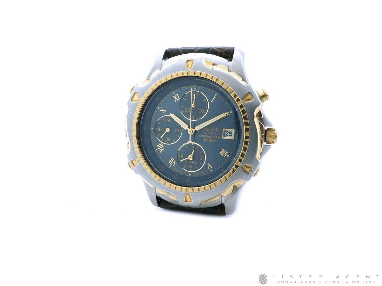 Pulsar hot sale quartz chronograaf