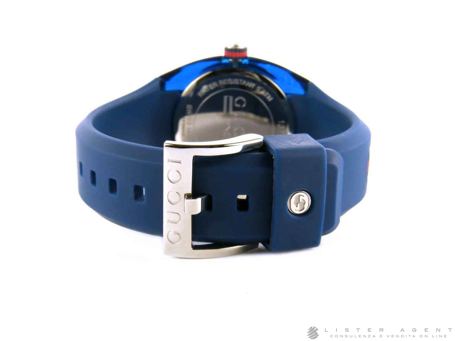 GUCCI Mod. 137LG in plastic Blue Ref. YA137304. NEW Lister Agent