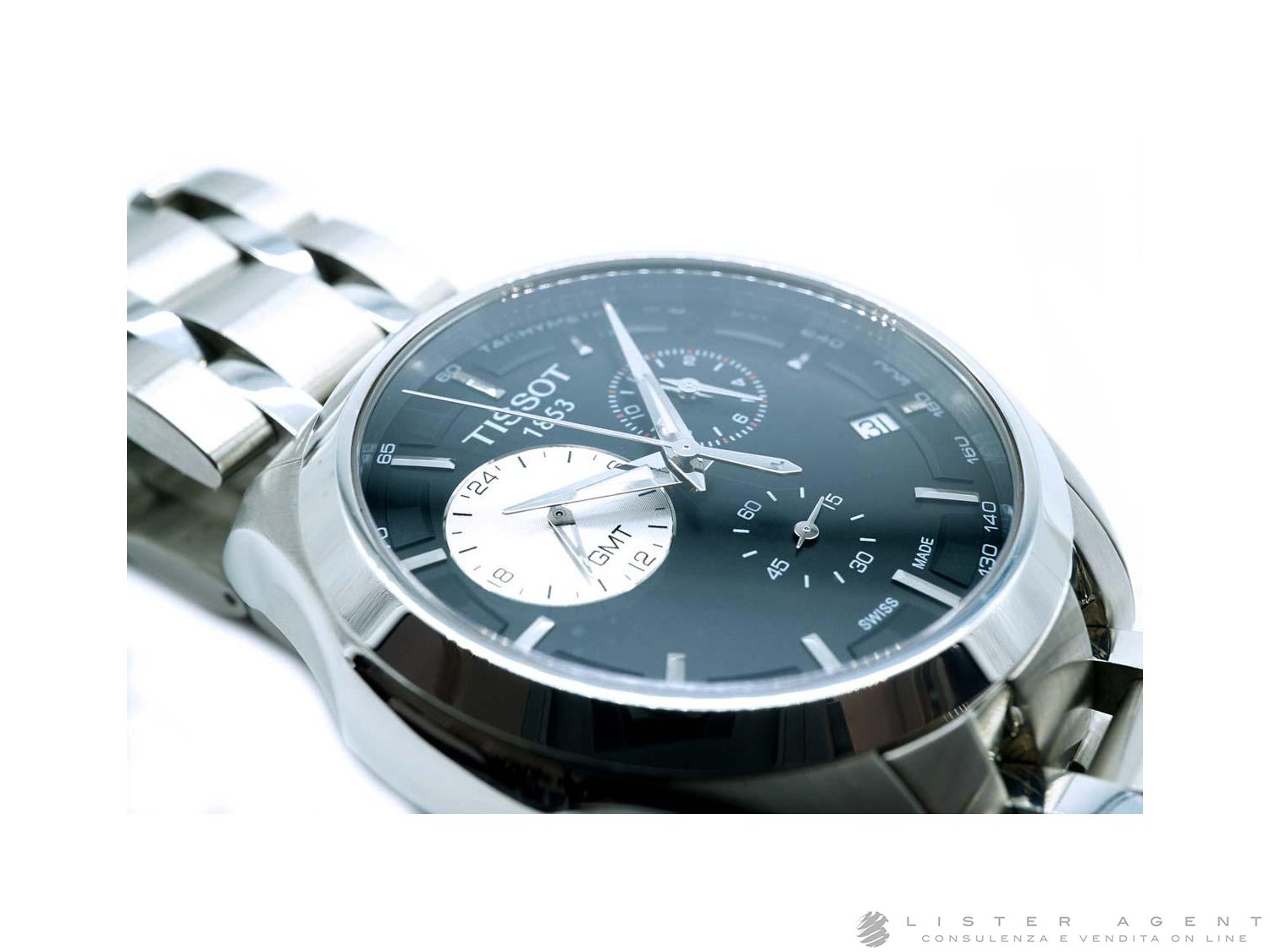 Tissot couturier gmt price clearance