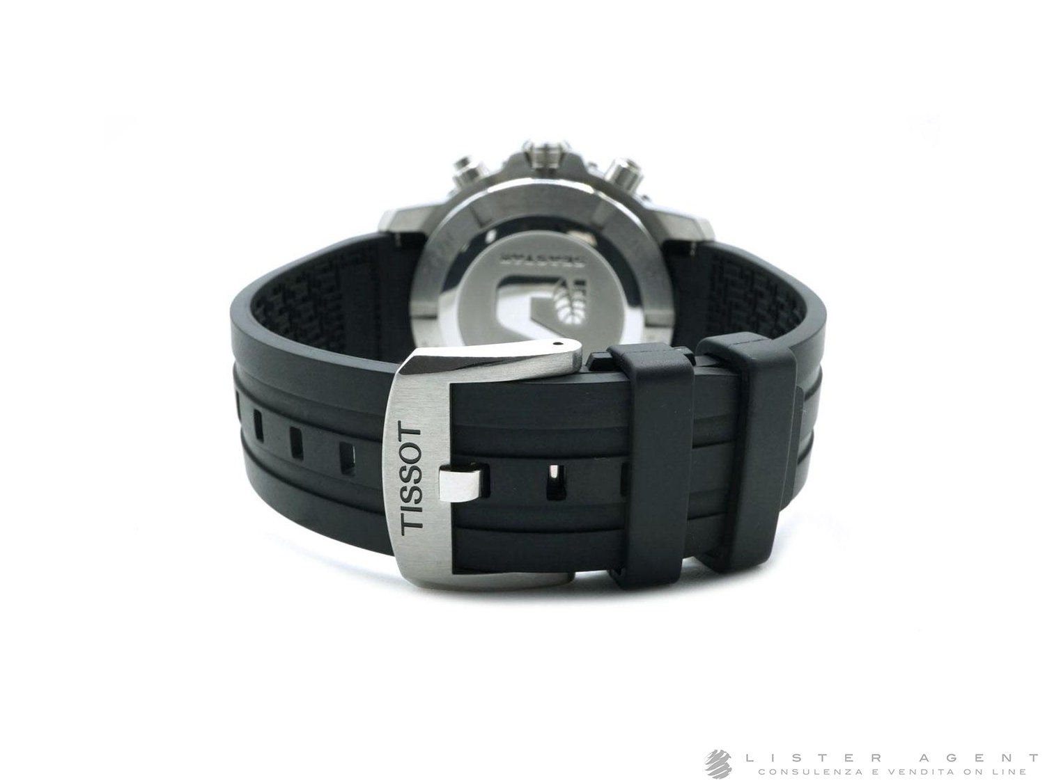 TISSOT T Sport Seastar Cronografo in acciaio Nero Ref