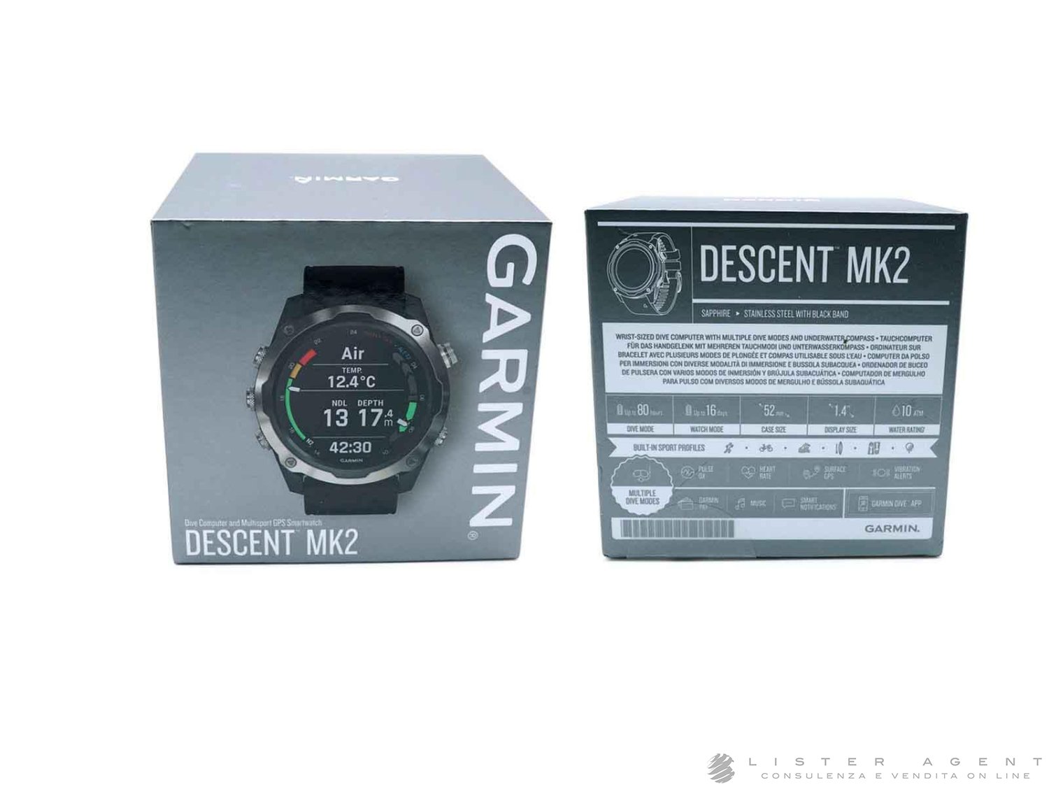 GARMIN Descent MK2 NUOVO! Lister Agent