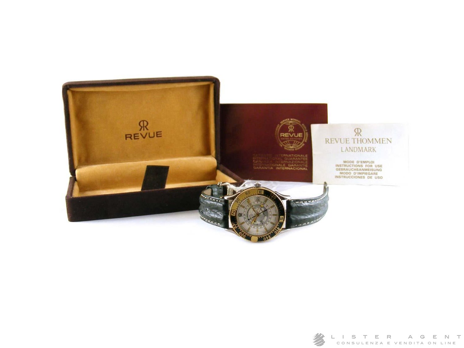 REVUE THOMMEN Landmark in steel White Ref. 5817001. NEW