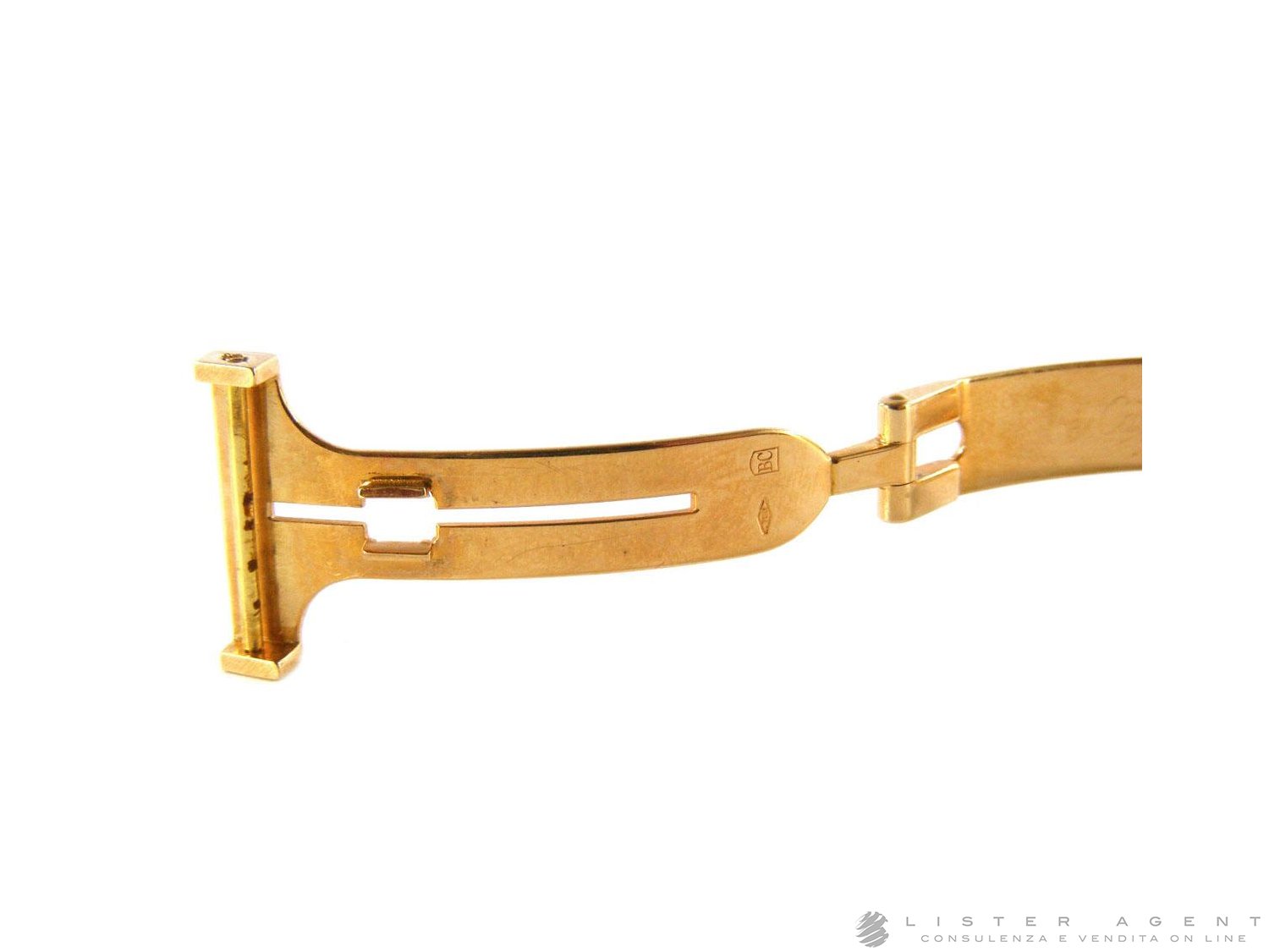 Strap Deployante Cartier Cartier 18k Yellow Gold Deployant Clasp