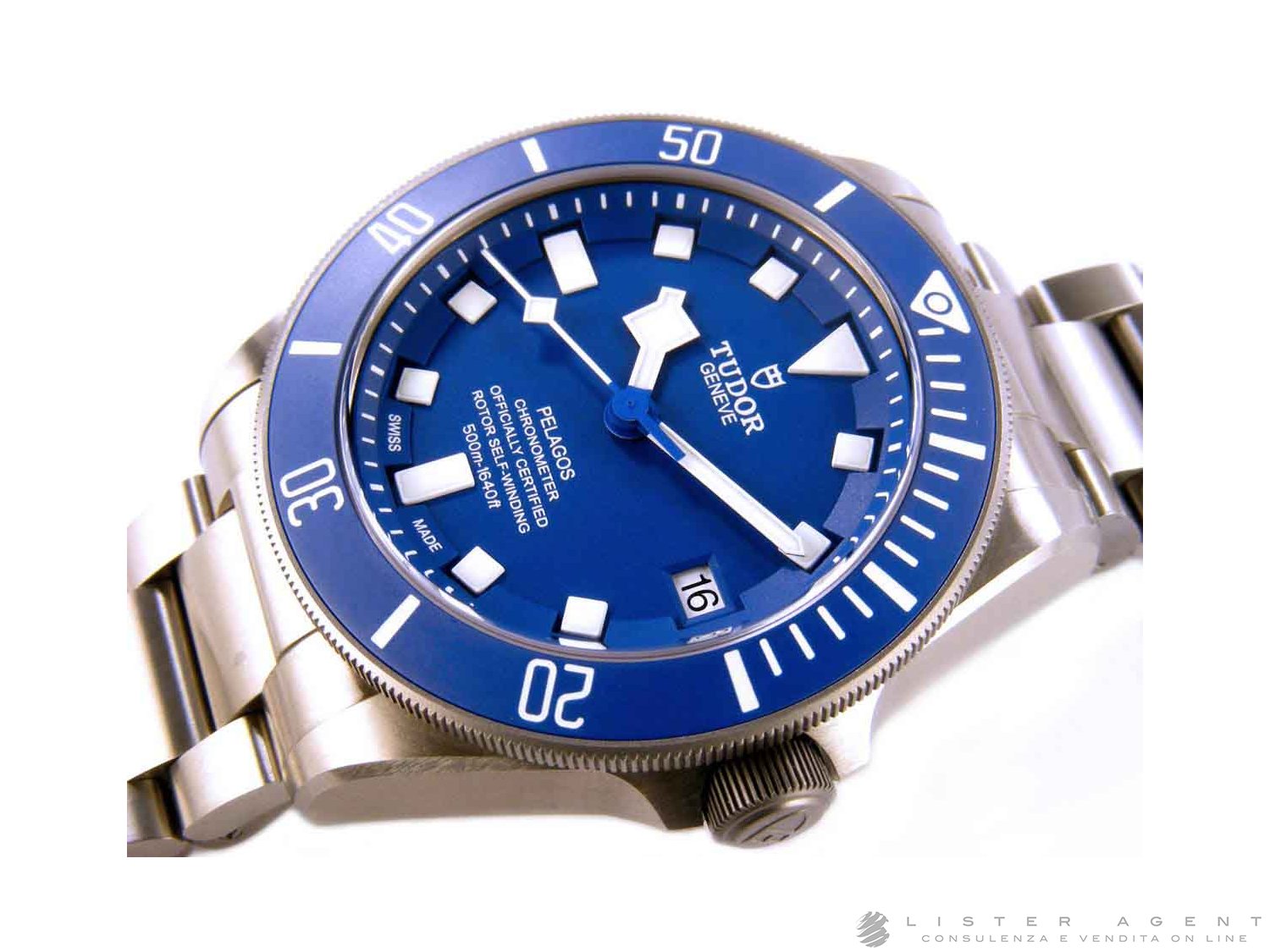 TUDOR Pelagos Automatic in titanium and steel Blue Ref. M25600TB 0001. NEW