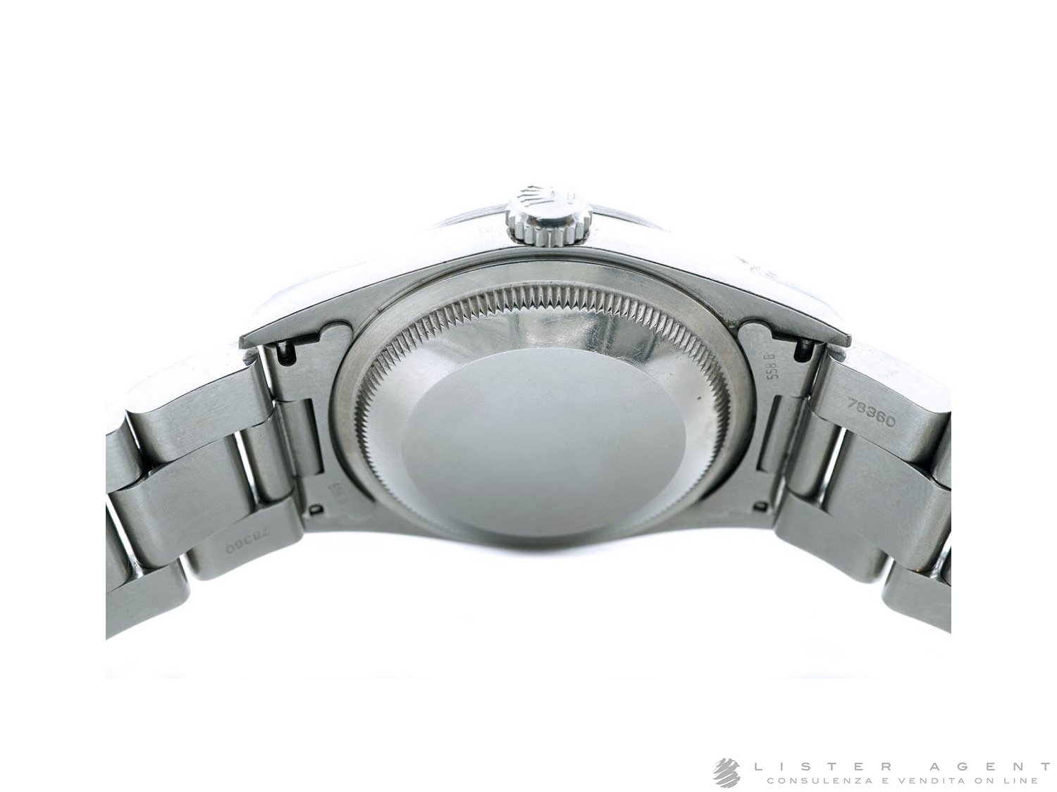 Rolex acciaio nero hotsell