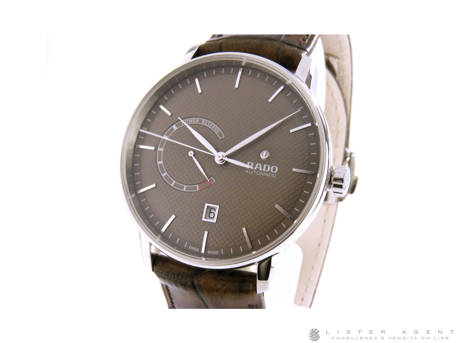 RADO Coupole Classic Automatic in steel Black AUT Ref. R22878305. NEW Lister Agent
