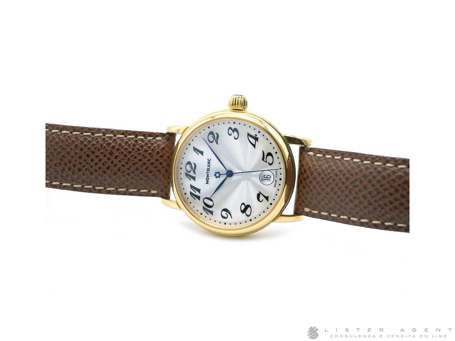 MONTBLANC Meisterstuck in yellow gold plated steel Argente Ref. 7042. NEW Lister Agent