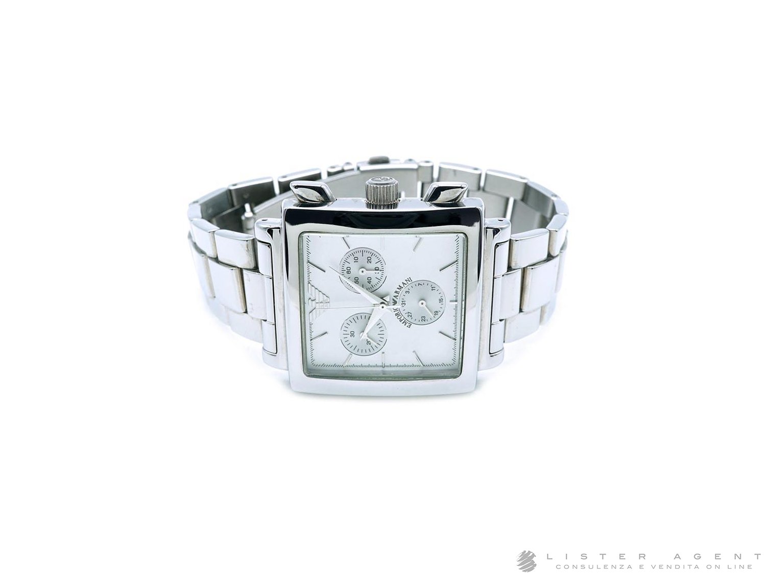 Used armani shop watch