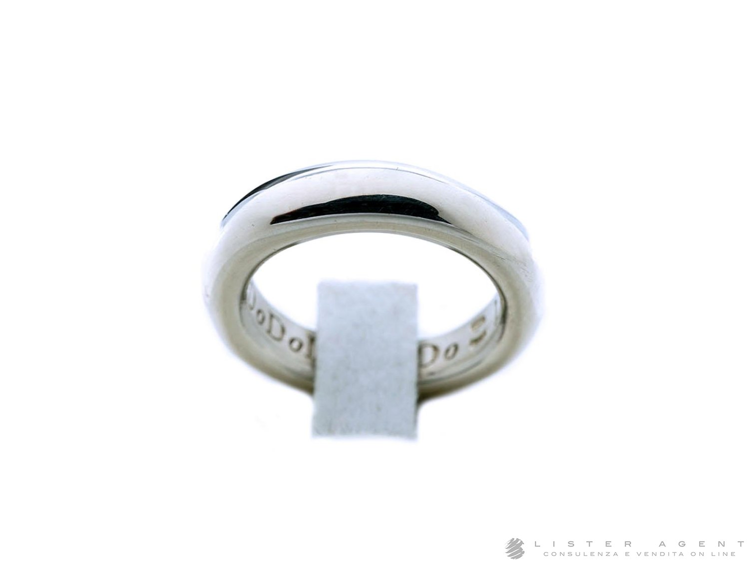 DODO by Pomellato anello Irregolar in argento 925 Misura 14. USATO