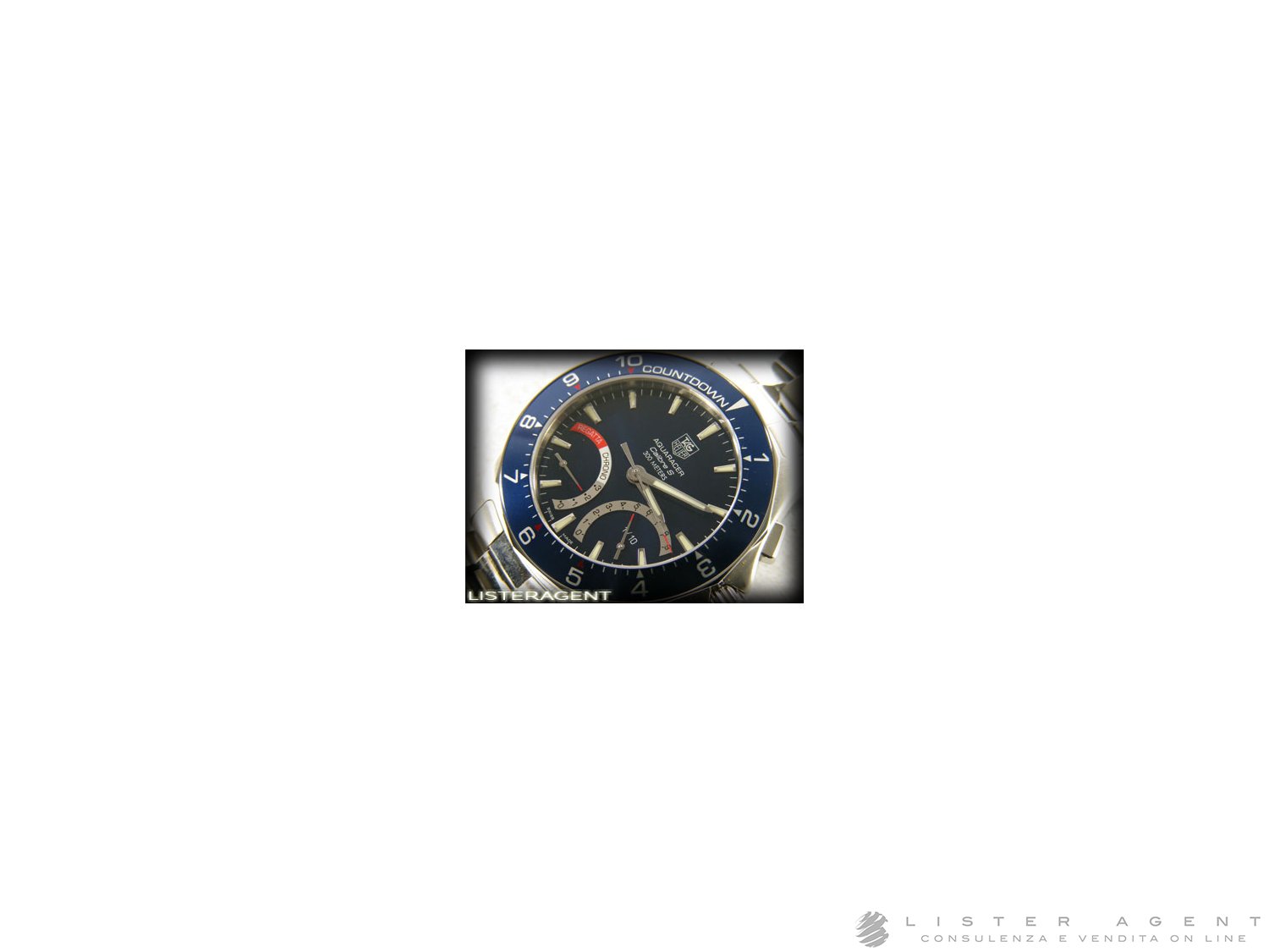 TAG HEUER Aquaracer in steel Blue Ref. CAF7110.BA0803. NEW