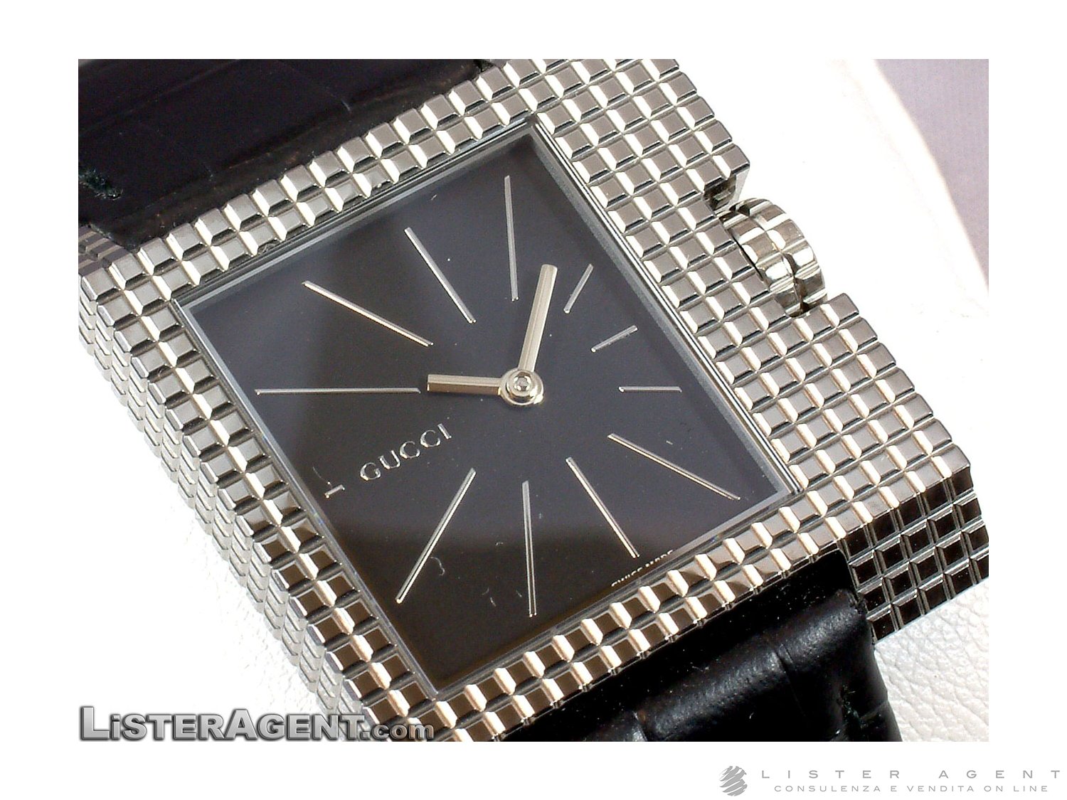 Orologio gucci nero clearance