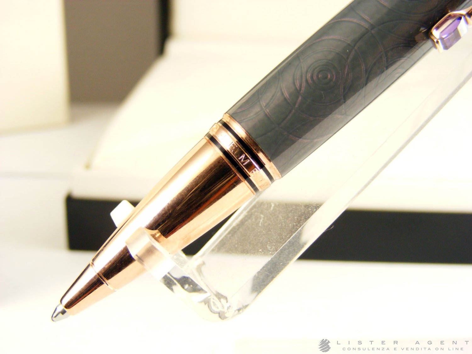 MONTBLANC ballpoint pen Boheme Pirouette Lilas Ref. 103797. NEW