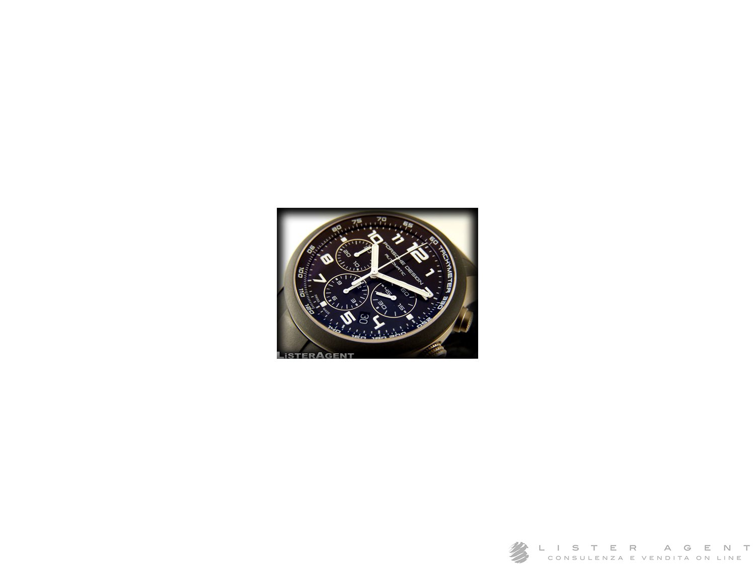 PORSCHE DESIGN P 6612 Dashboard Titanium Chronograph in titanium