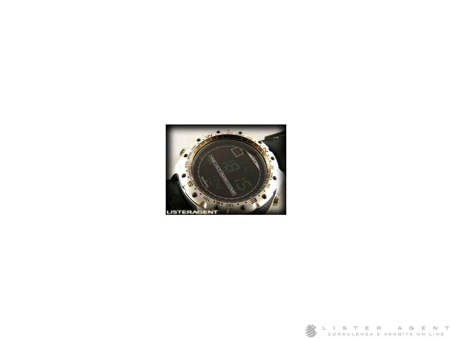 SUUNTO X Lander Black in aluminium Ref. SS012197310. NEW