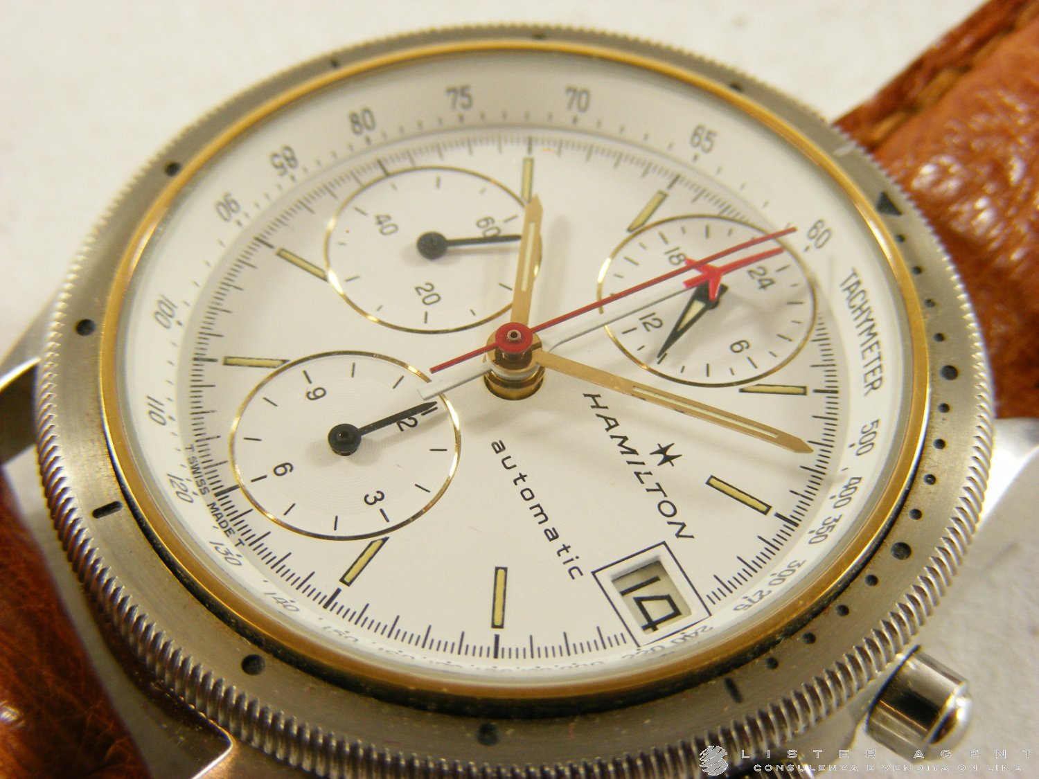 Hamilton Chronographs Hamilton Lemania 5100 HAMILTON Khaki