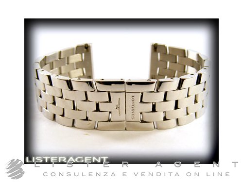 LONGINES bracelet in steel Ref. 27636. NEW