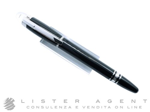 MONTBLANC penna roller Starwalker in metallo e brunito e lacca nera Ref. 8485. NUOVA