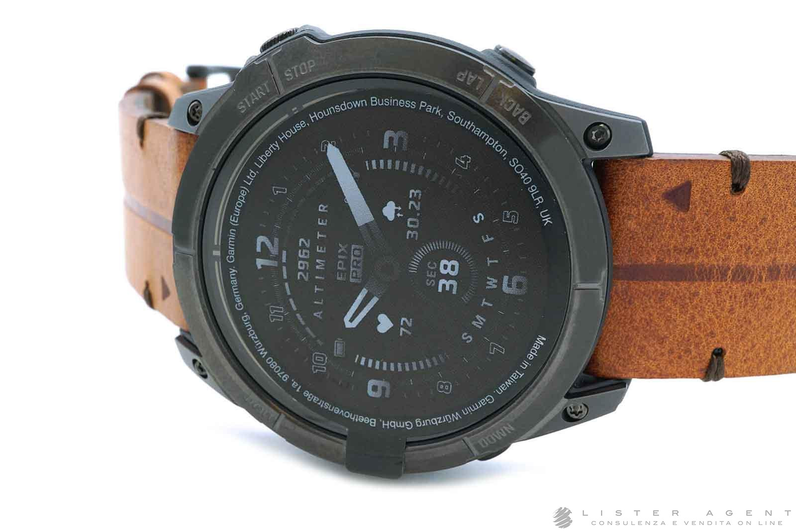 その他 GARMIN - GARMIN EPIX PRO (GEN 2) 51MM CHESTNUT Garmin EPIX PRO Gen 2 (51mm) Sapphire Carbon Grey DLC