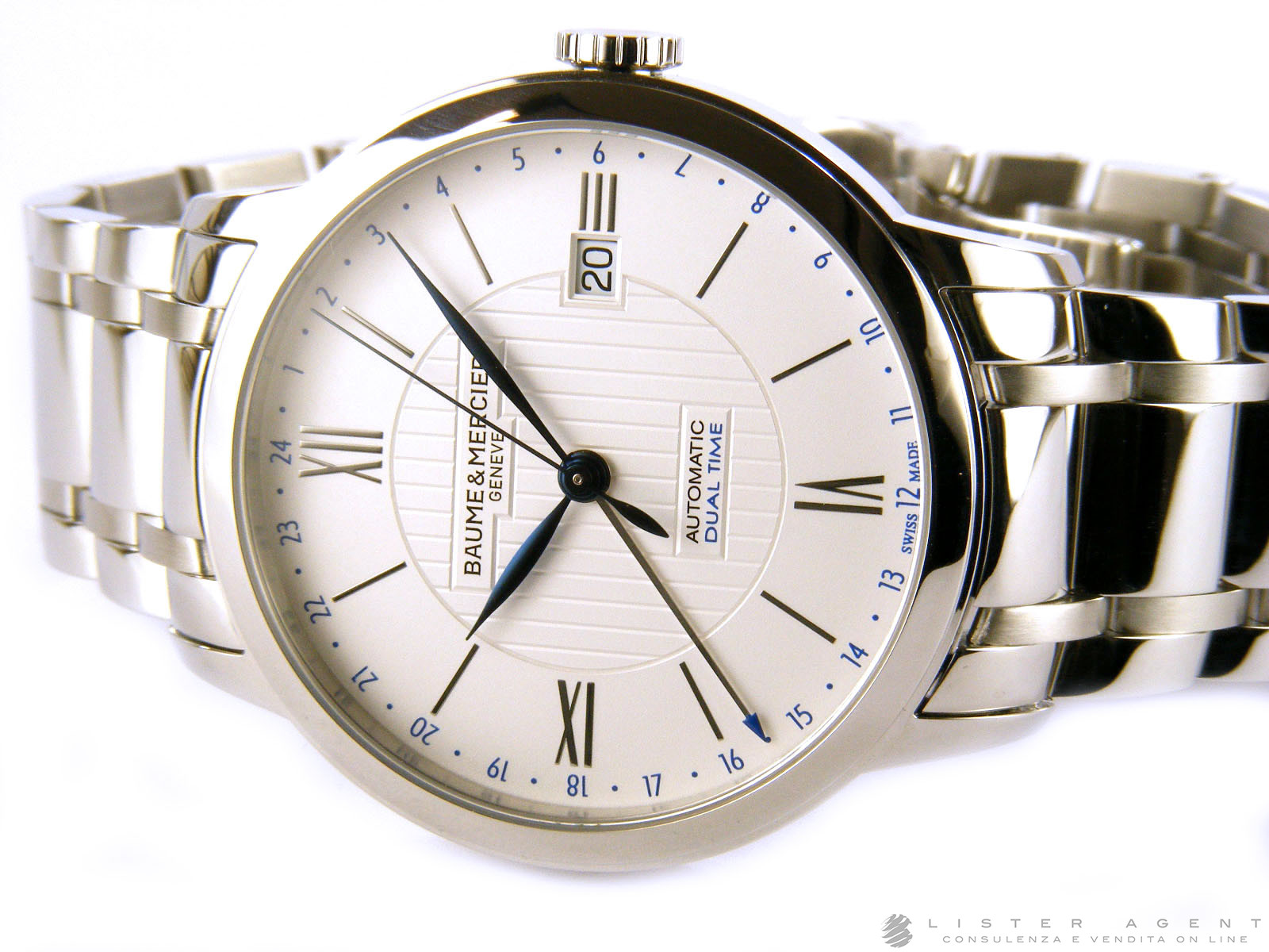 Baume mercier classima dual time sale