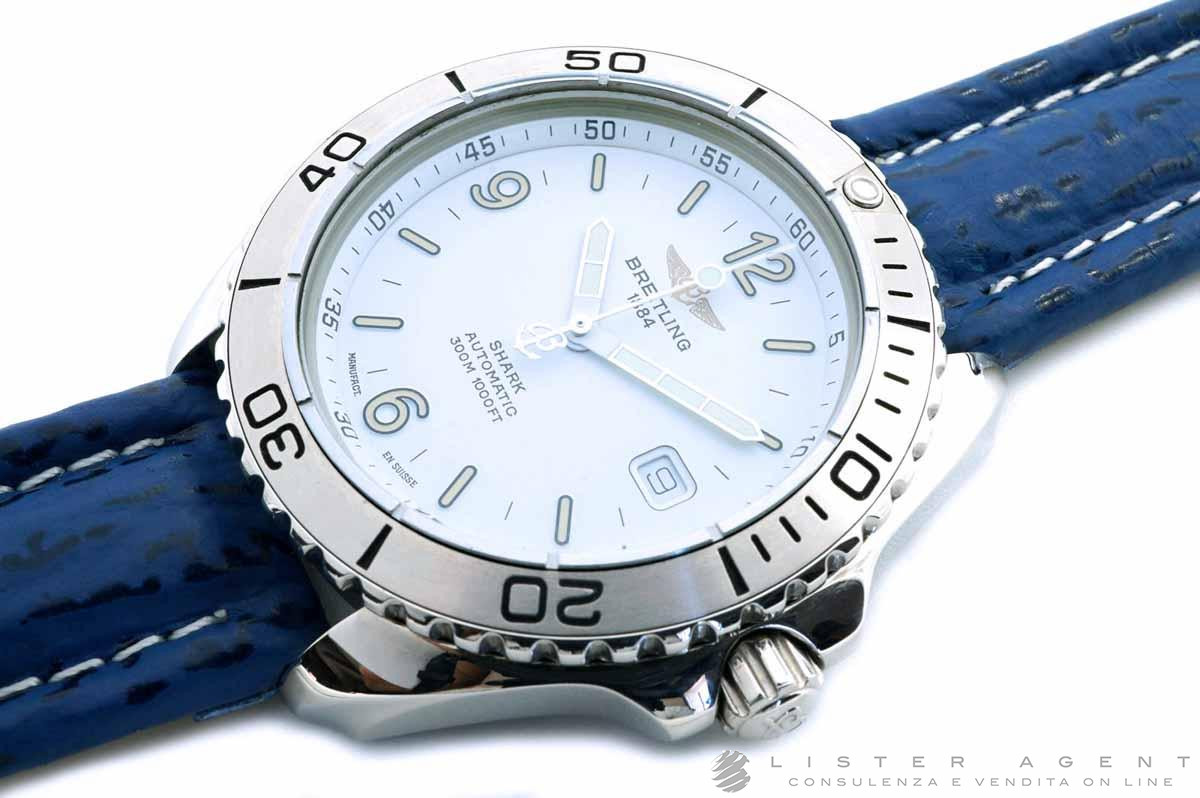 Breitling shark deals a17605