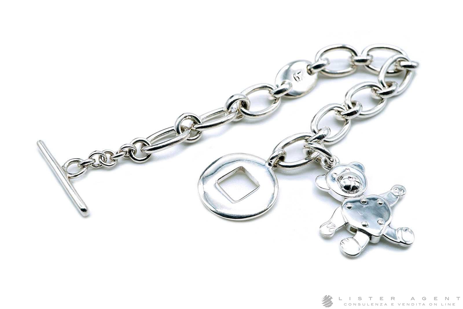 Orsetto argento sales pomellato