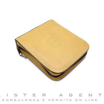 RAID Flight Instruments astuccio porta orologio in pelle beige con accessori. NUOVA!