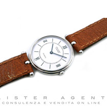 VAN CLEEF & ARPELS Solo tempo Quarzo in acciaio Bianco Ref. 45.302/05. USATO!