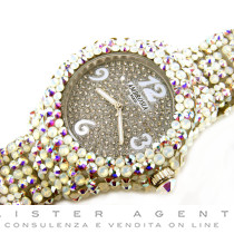 AMBROSIA PARIS watch Glitter in plastic with Strass Ref. WW3230105. NEW!