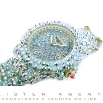 AMBROSIA PARIS watch Glitter in plastic with Strass Ref. WW3230106. NEW!