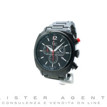 GC GUESS Chronograph Pvd steel Black. USED!