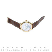MOVADO Fasi Luna e calendario perpetuo automatico in oro giallo 18Kt Bianco Ref. 40.B3.870. NUOVO!