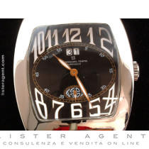 OFFICINA DEL TEMPO Marrakech in steel Black Ref. OT100603SNWO. NEW!