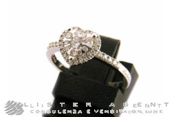 SALVINI ring Heart in 18Kt white gold with diamonds ct 0,31 GH Size 13,5 Ref. 20061744. NEW!