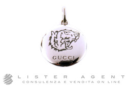 GUCCI Tiger Head pendant in 925 silver Ref. YBG45527300100U. NEW!