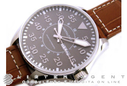 HAMILTON Khaki Day-Date Automatic in steel Grey Ref. H64715885. NEW!