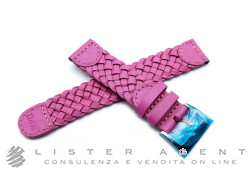 DODO by Pomellato strap in twisted leather of fuchsia colour MM 18,00. NEW!