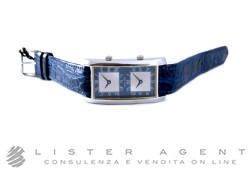 HAMILTON Dualtime in steel blue and Argenté Ref. 623312. NEW!