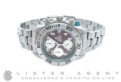 BREIL Midway Cronografo in acciaio Marrone Ref. 2519780330. NUOVO!