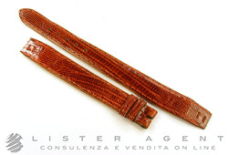 EBERHARD strap in leather of brown lizard for watch lady with lug mm 11,00. NEW!