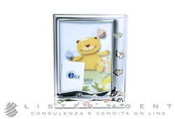 ARGENTI RANIERI Bambi and Flowers frame for photos 9 x13 cm in 925 silver and enamel Ref. 625/3R. NEW!