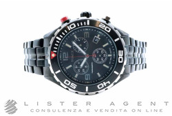 TIMEX Sport Luxury Premium Chronograph in Pvd steel Black Ref. T-2M758. NEW!