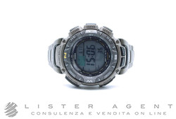 CASIO G-Shock Pro Trek Tough Solar Triple Sensor in titanium Ref. PRG-240T-7ER. USED!