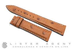 JAEGER-LeCOULTRE cinturino originale in struzzo color gold standard MM 19-16 Ref. QC309612. NUOVO!