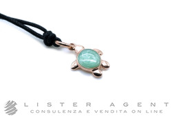 DODO by Pomellato ciondolo Tartaruga Marina in oro Rosa 9Kt e smalto Ref. DMC0027_TURTL_EPA9R. NUOVO!