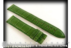 JAEGER LE COULTRE strap in leather Green MM 17,00. NEW!