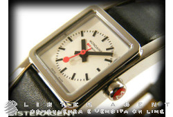 MONDAINE Line Extenion lady in steel White Ref. GGL.D292. NEW!