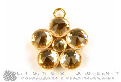MARIA CALLAS pendant collection Spring in 18Kt rose gold with rock crystal Ref. SP11/2R02. NEW!